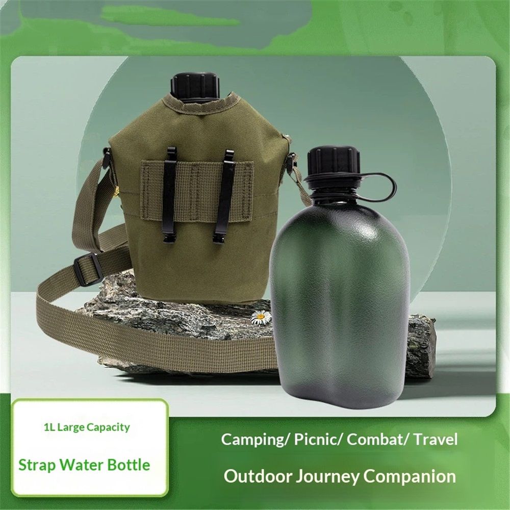 Canteen Water Bottle - 1 LWater Canteen Water Bottle for Hiking Camping view 5