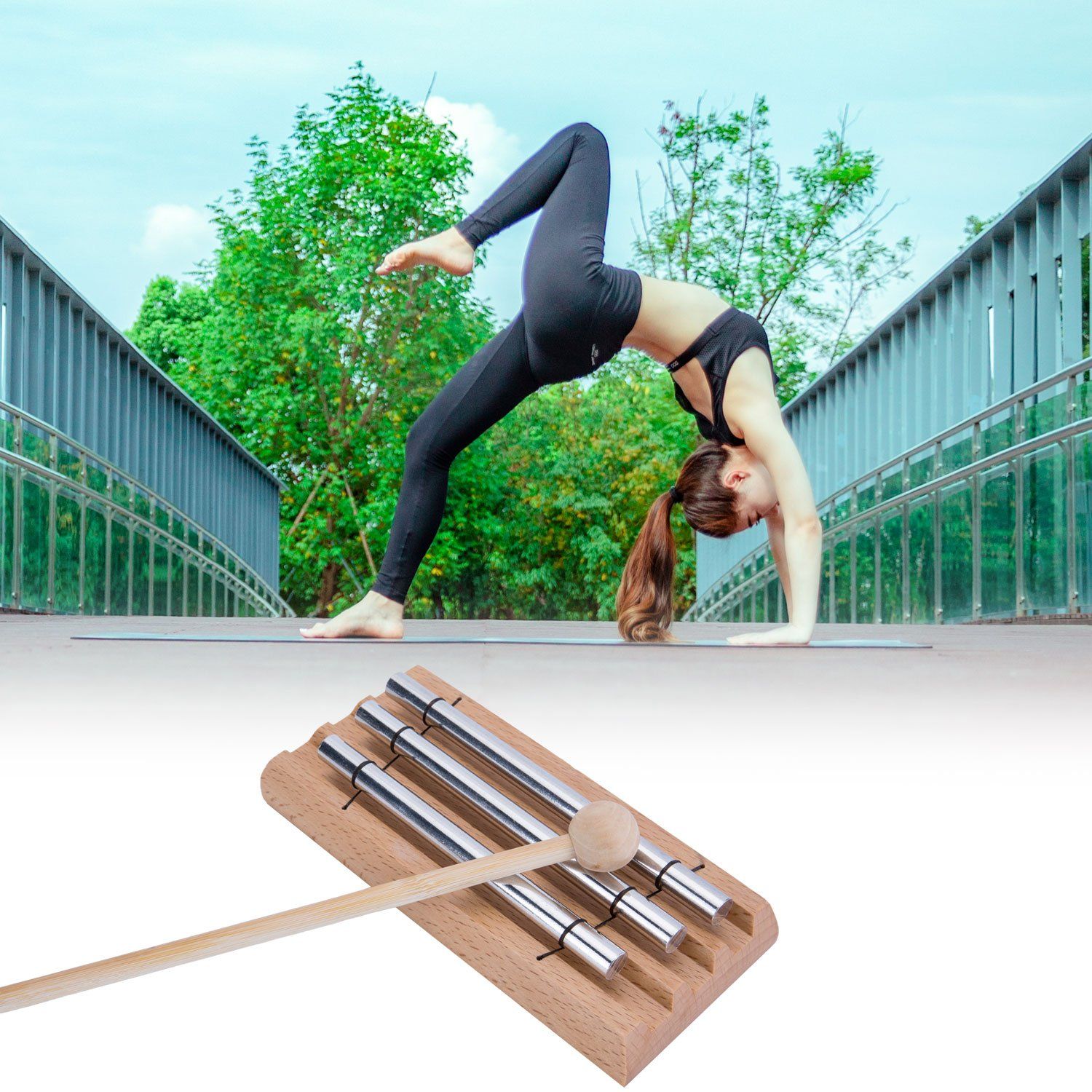 Three Tone Chime For Mindfulness Meditation view 4
