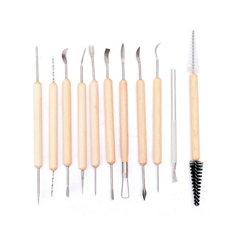 Clay Tools 40PCS Pottery Tools Clay Sculpting Tools Polymer Clay Tools Kit view 4