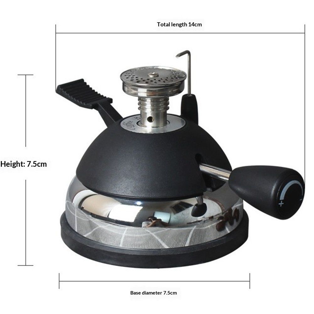 Butane Mini Burner for Tabletop Coffee Siphon Syphon Ceramic Windproof Torch