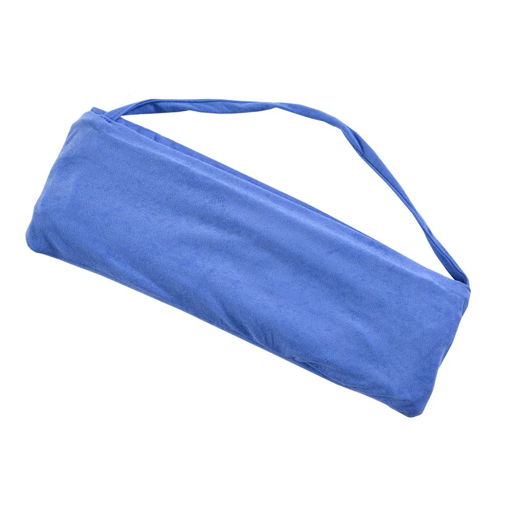 Double Layer Chaise Lounge Pool Chair Cover Beach Towel Fitted Elastic Pocket