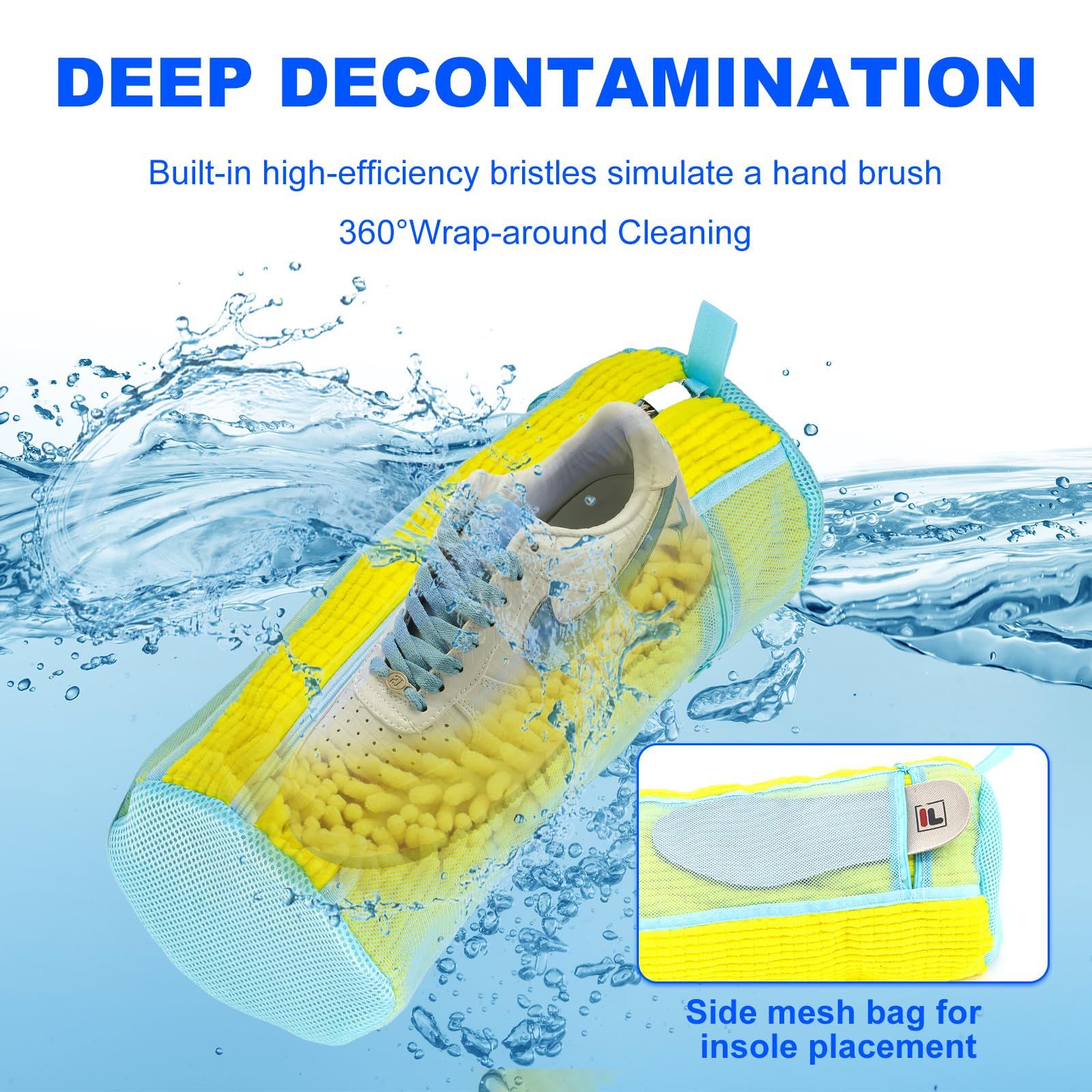 Shoe Washing Bags for Washing Machine – Durable Shoe Washing Machine Bags for view 3