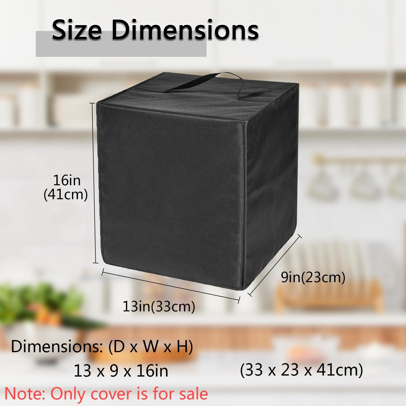 Ice Cream Maker Cover Heavy Duty Heat-resistant Waterproof Dust Protective view 3