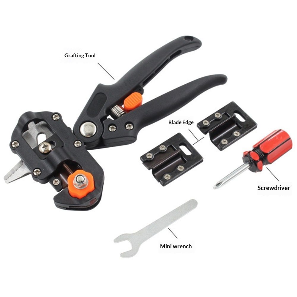 Grafting Tool Kit, Garden Pruner Tools with Replacement Blades, Plant Branch view 3
