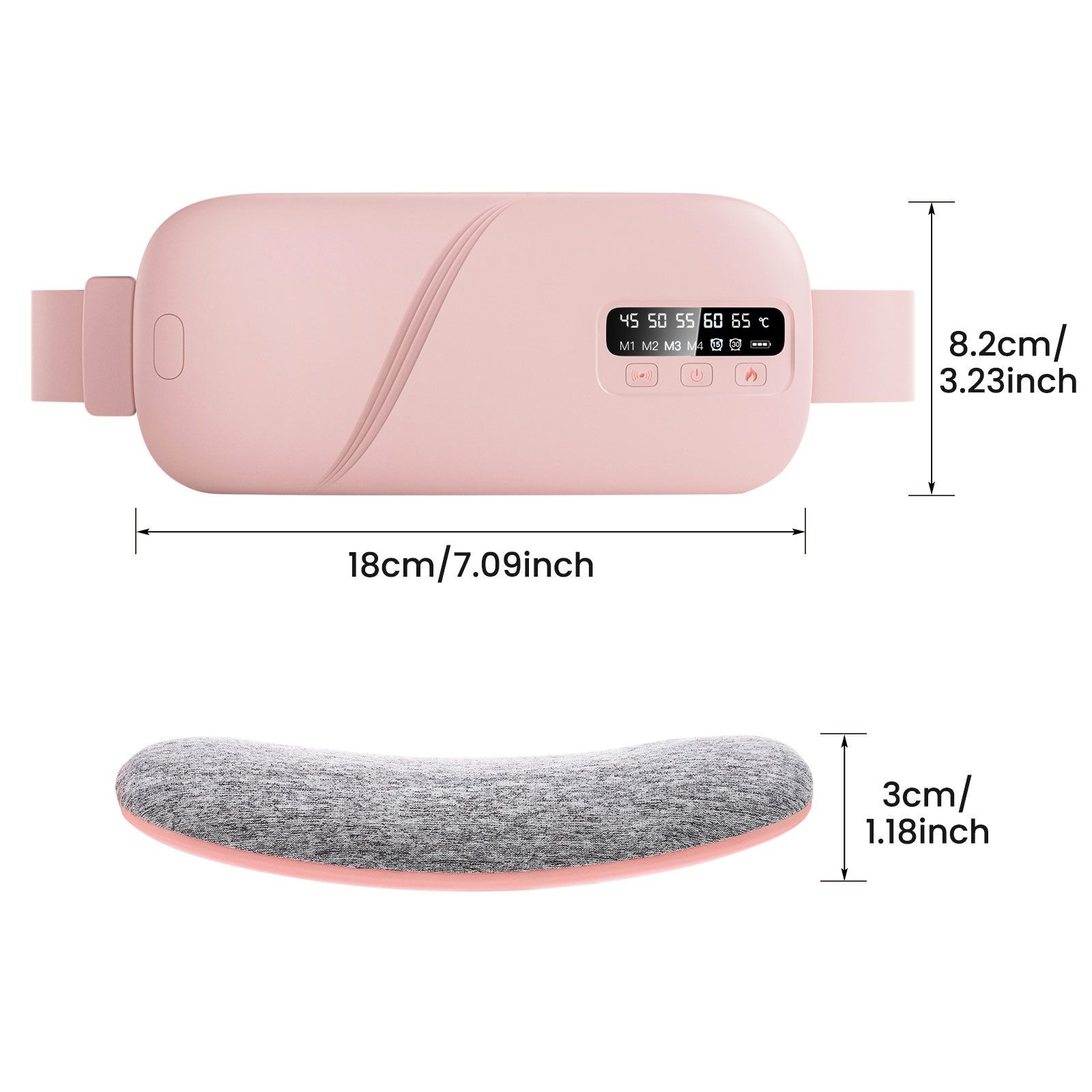 Portable Cordless Heating Pad for Cramps view 5