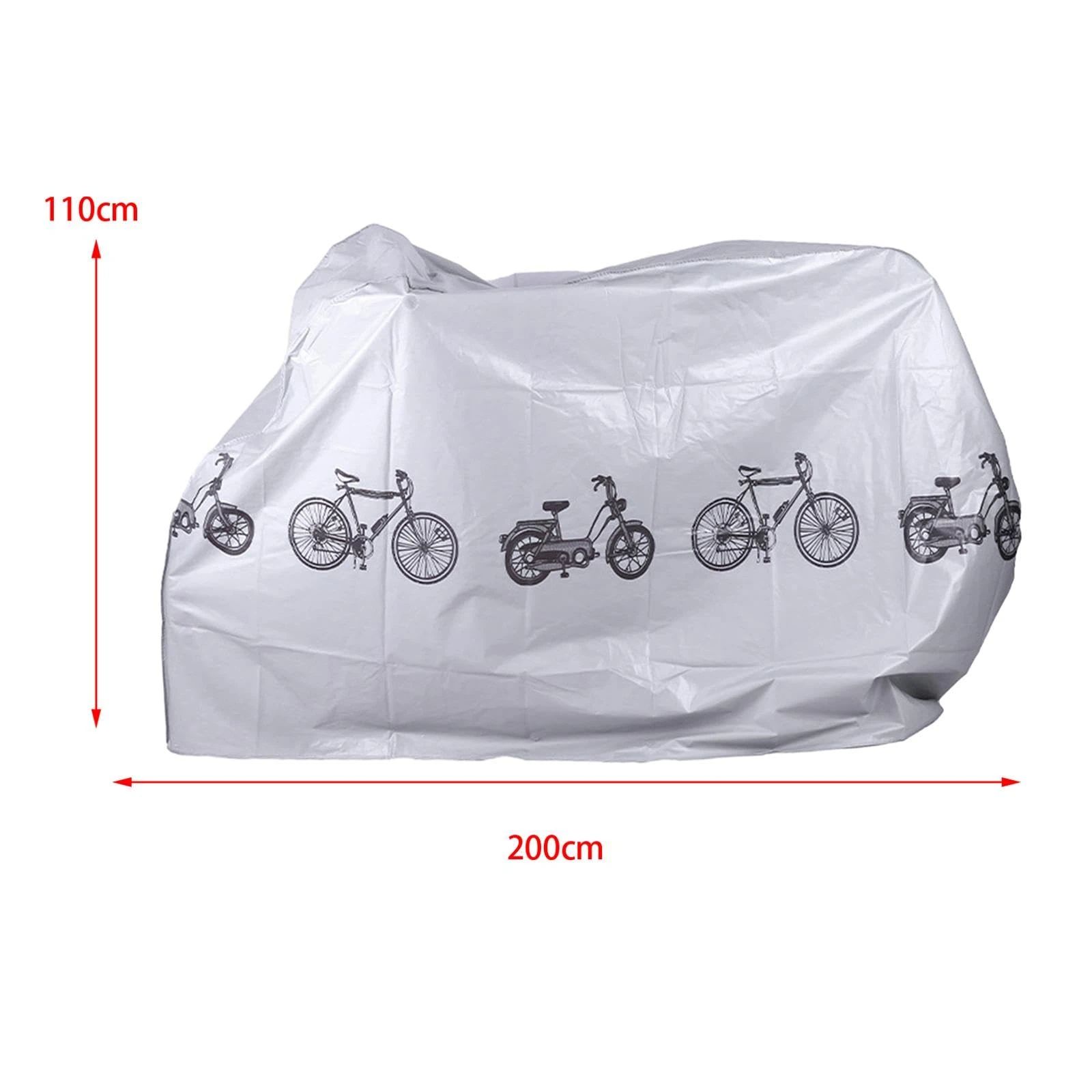 2 pack Bike Bicycle Cover Waterproof Dustproof- Bike Cover for 1 or 2 Bikes view 2