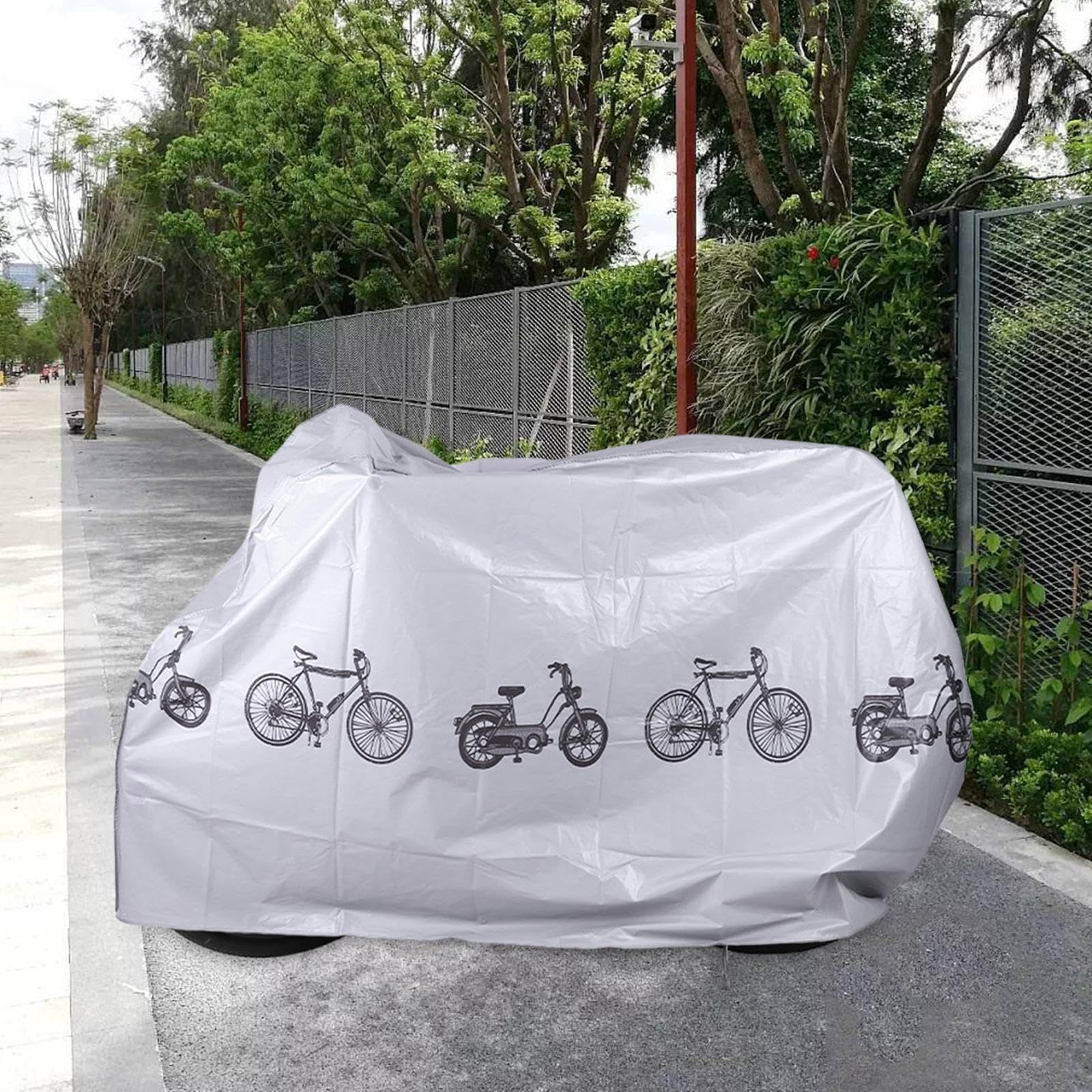 2 pack Bike Bicycle Cover Waterproof Dustproof- Bike Cover for 1 or 2 Bikes view 3