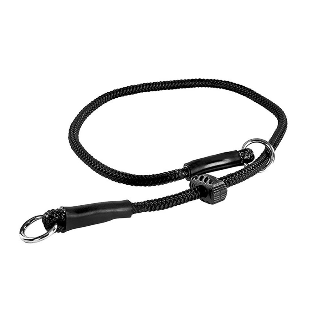 Slip ring black pet training P-chain explosion-proof drawstring with limiter