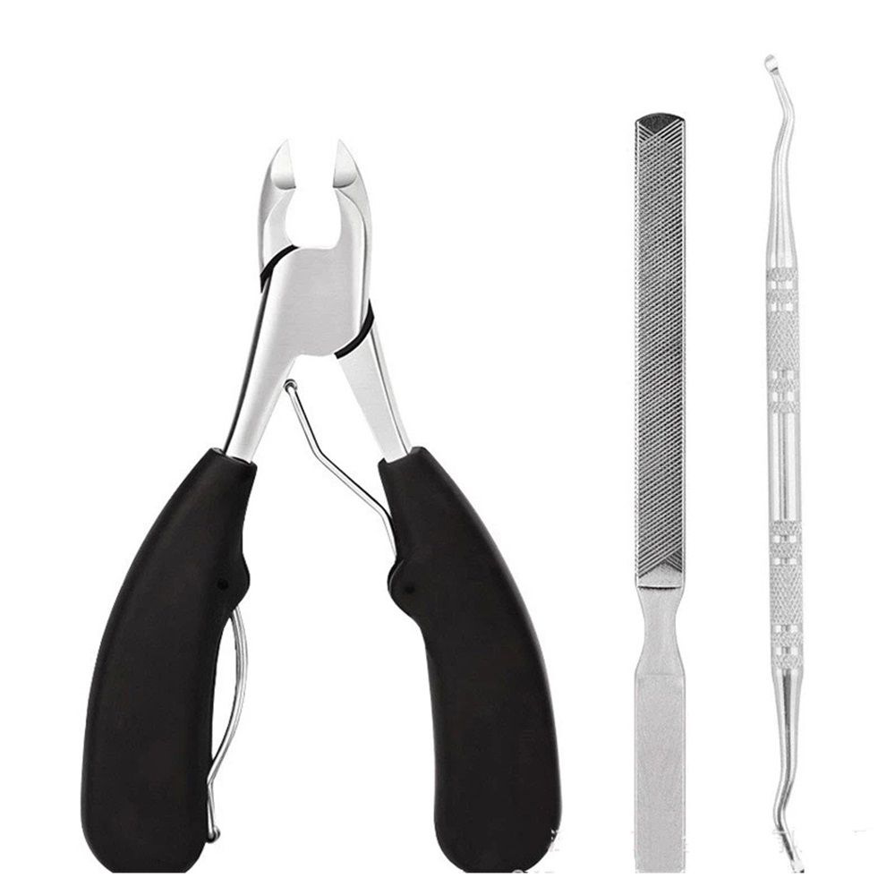 Toenail Clippers for Thick & Ingrown Toe Nails Heavy Duty Precision Nail