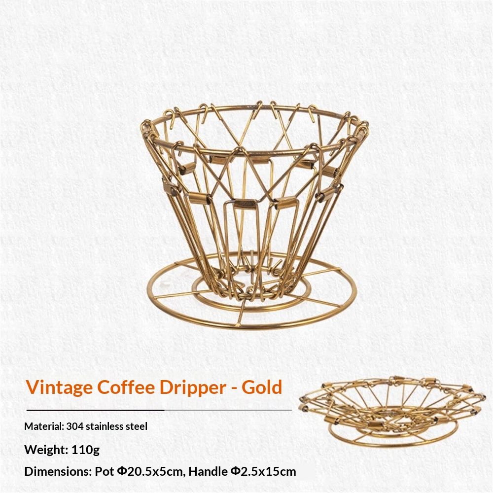 Stainless steel Collapsible Coffee Dripper