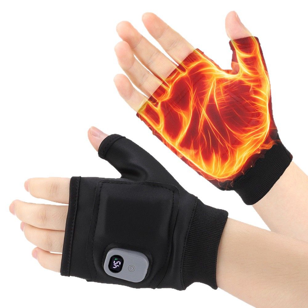 Heated Gloves for Women,Portable Heating Gloves with Digital