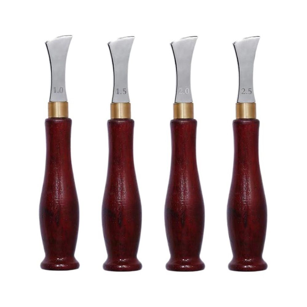 4 PCS Leather Edge Creaser