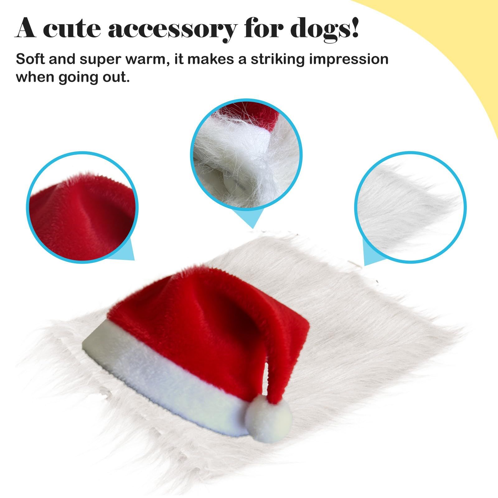 Christmas Dog Santa Costume view 3