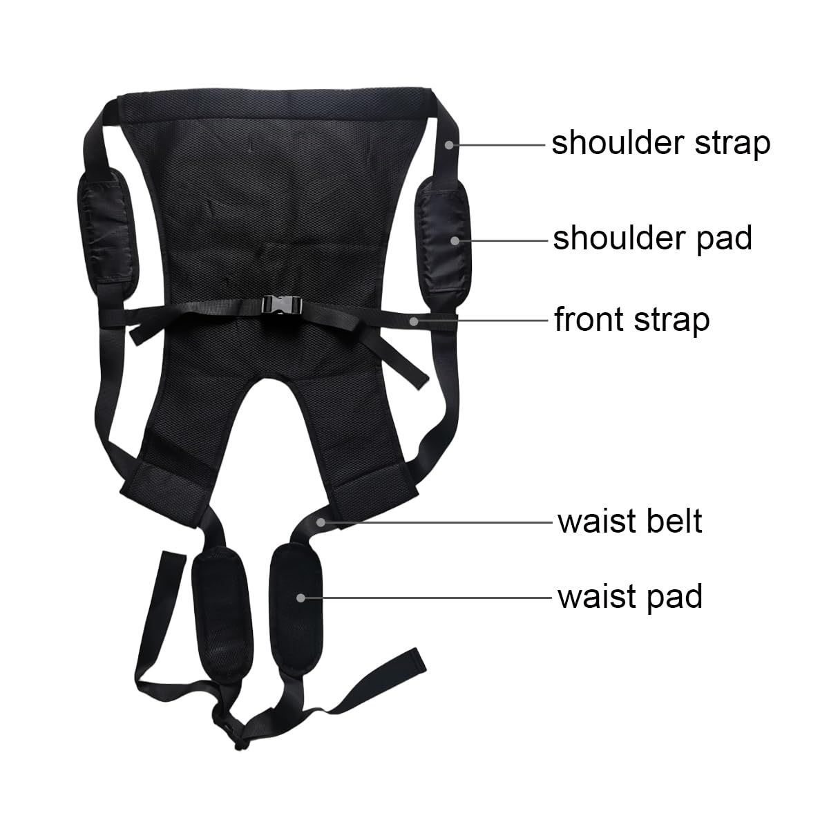 Lightweight Kids Carrier Belt Short Journeys Hiking Back Pack Belt Outdoor view 3