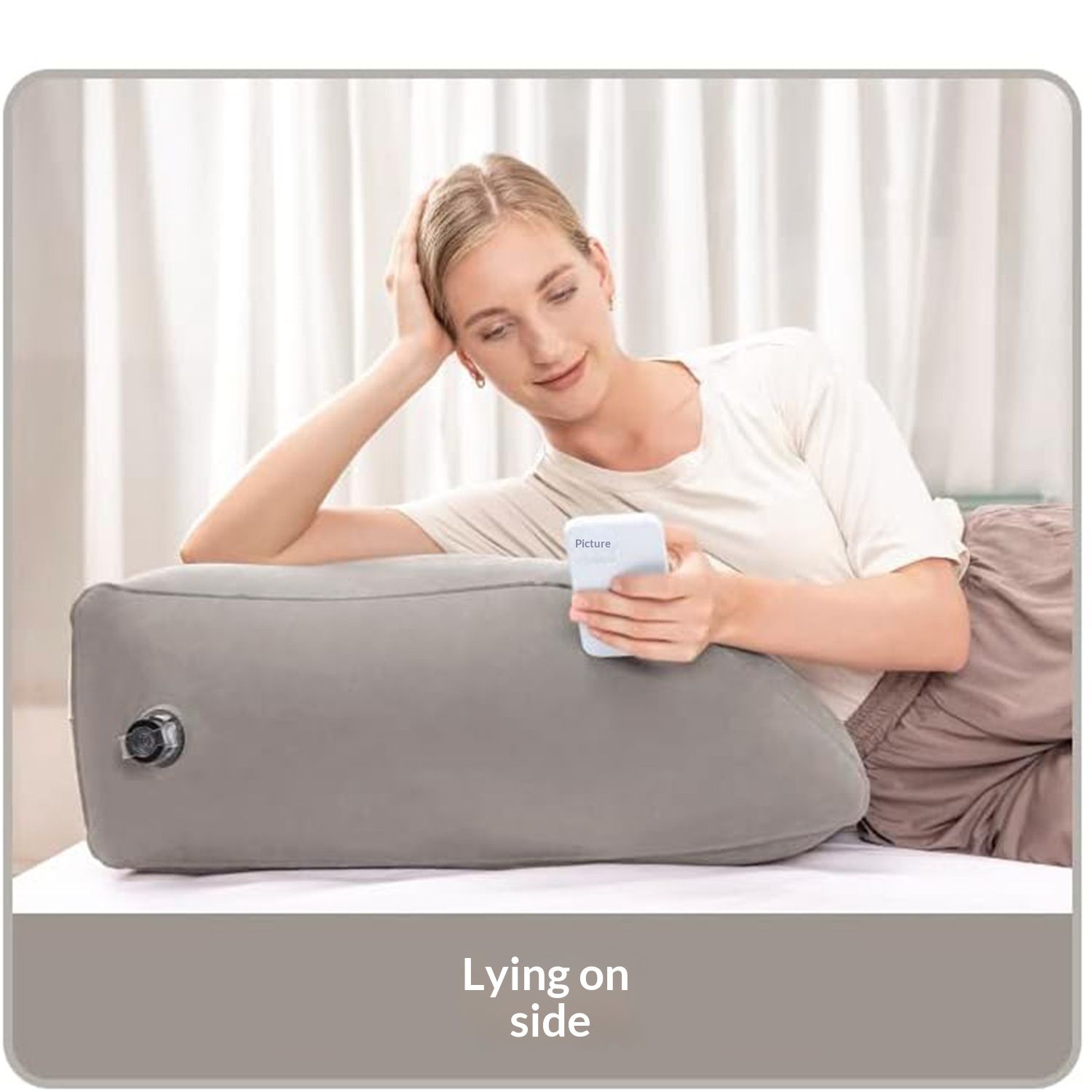 Inflatable Leg Elevation Pillow view 2