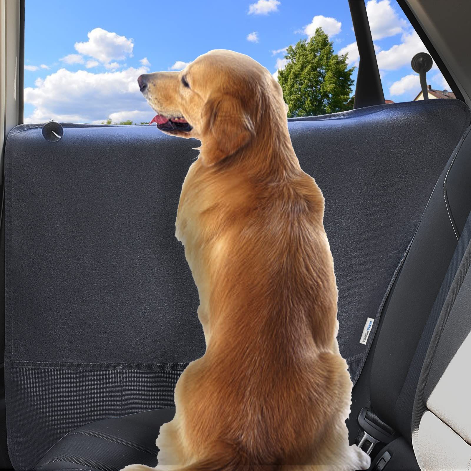 2 Pack Extra Big & Thick Anti Pet Scratching Waterproof Vehicle Door Covers view 2