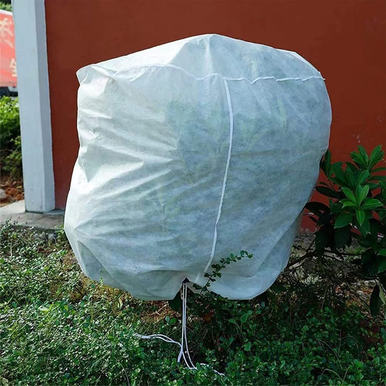 2 Pack Rounded Top Plant Covers Freeze Protection for Winter view 4