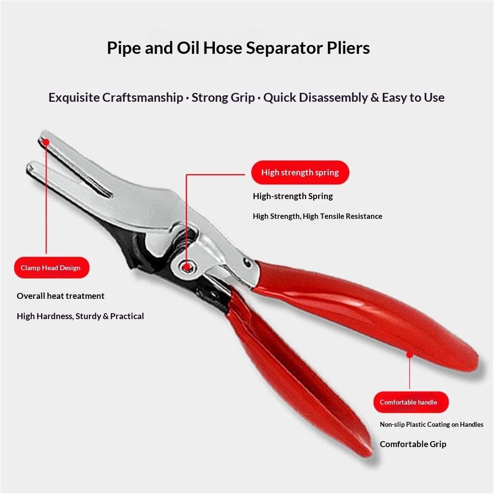 Hose Removal Pliers Automotive Vacuum Hose Separator Pliers Hose Pipe Removal view 3