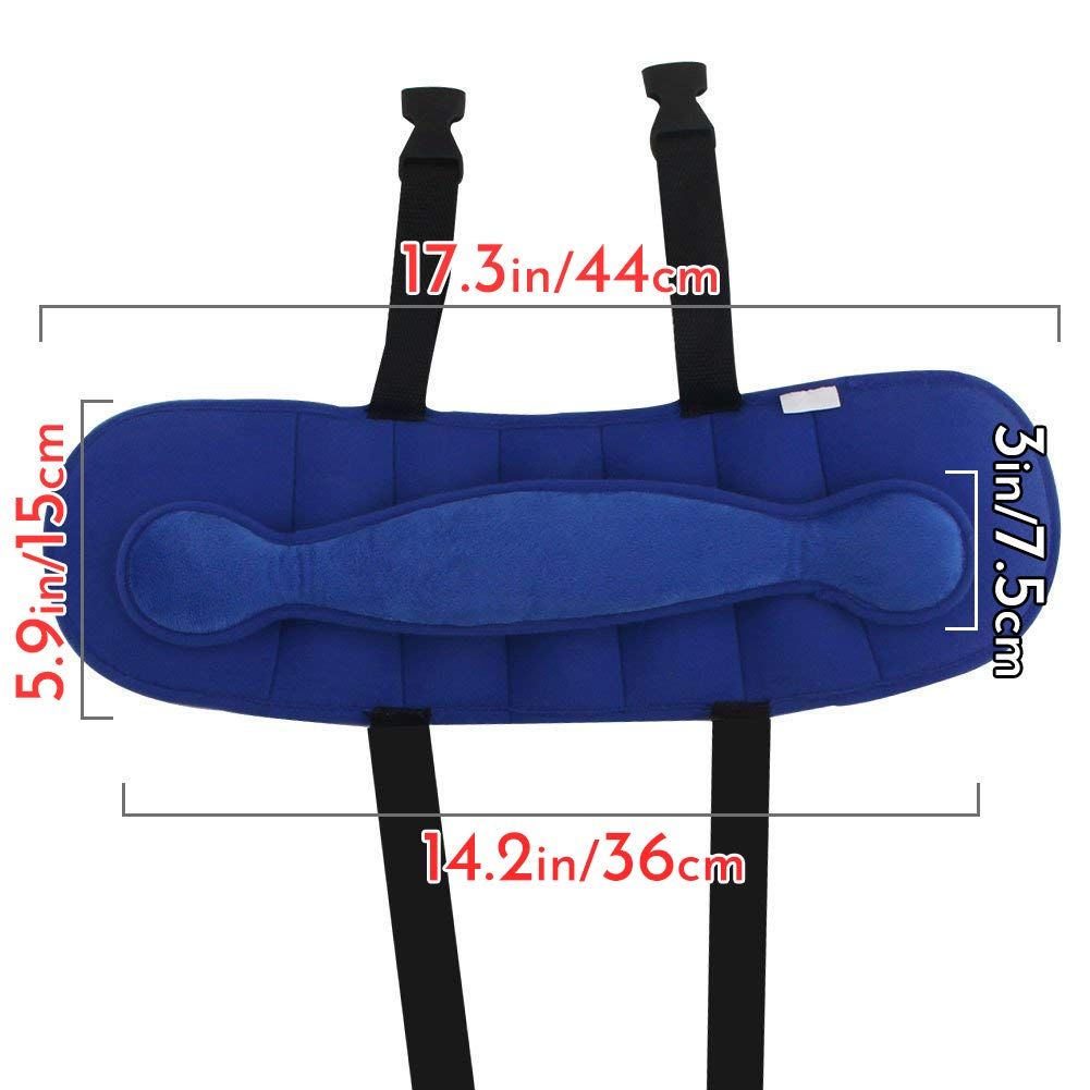 Baby car seat head support view 5