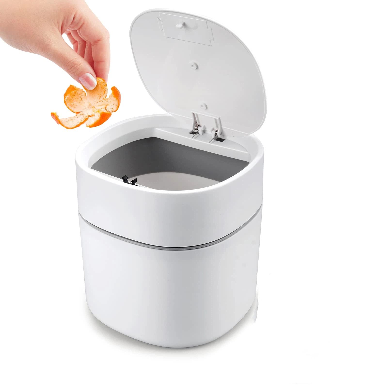 Mini Desk Trash Can with Lid