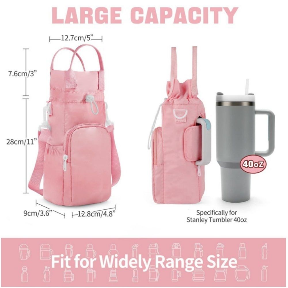 Water Bottle Holder with Strap view 5