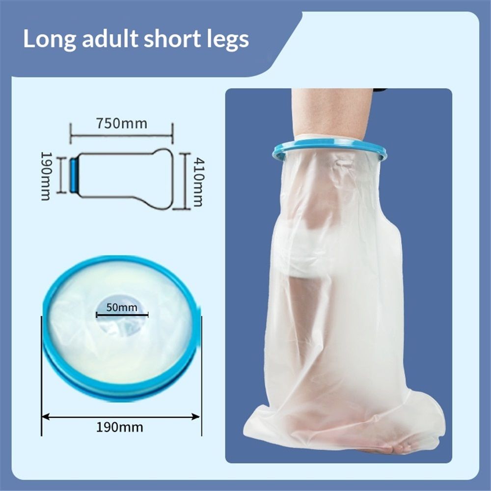 1 pcs Water Proof Leg Cast Cover for Shower view 2