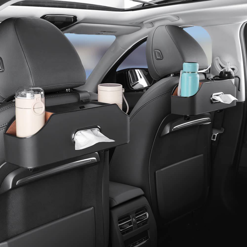 New car headrest Rear seat Multifunctional Storage Box view 2