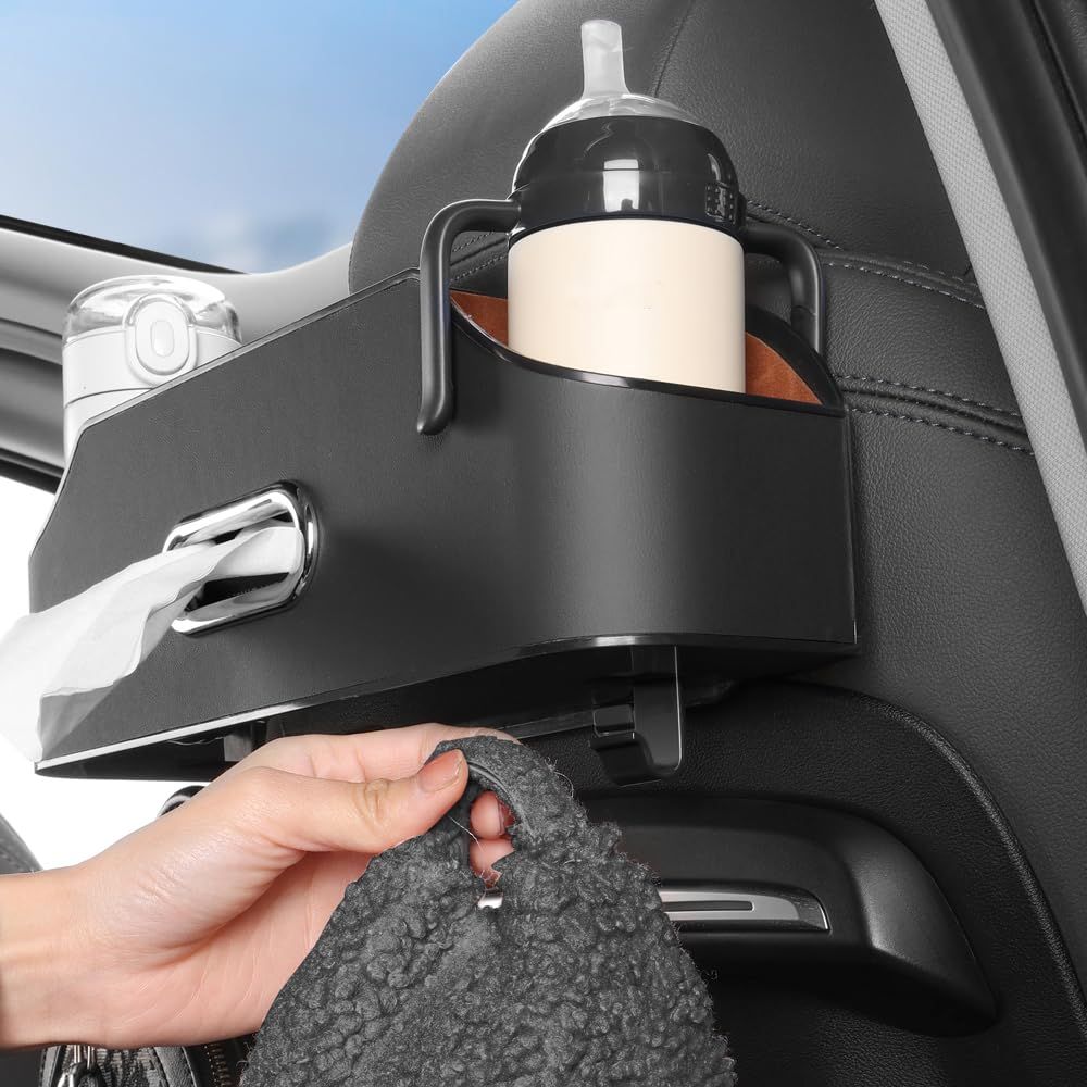 New car headrest Rear seat Multifunctional Storage Box view 4