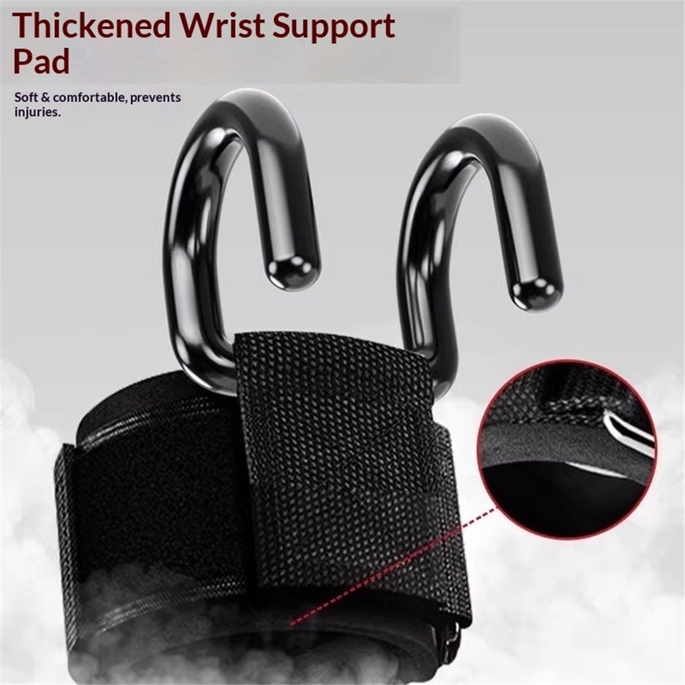 Weight Lifting Hooks (Pair) view 3