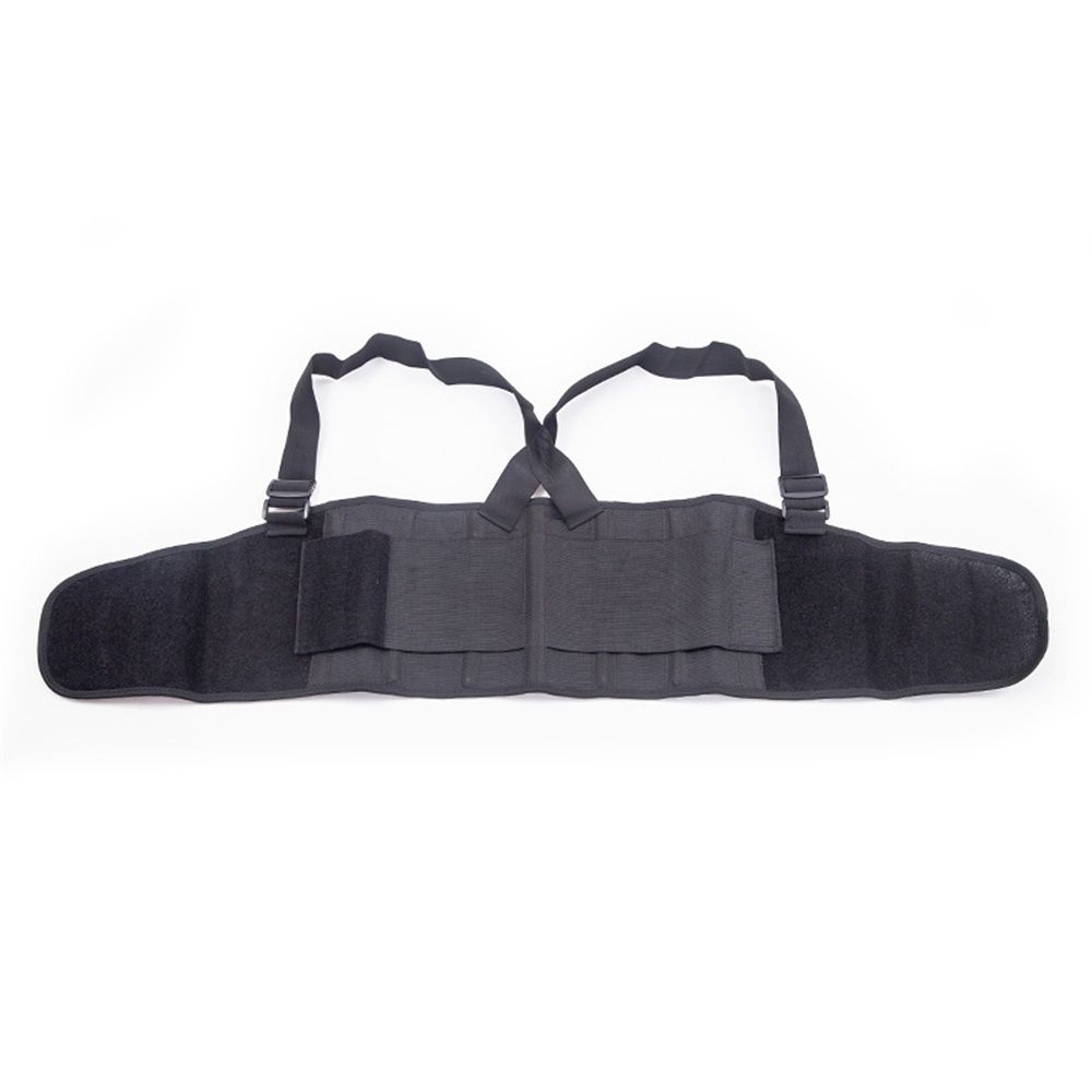 Care Back Brace for Work with Suspenders - Back Support Belt - Adjustable