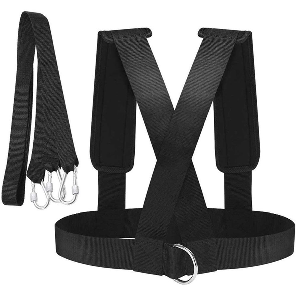 Sled Harness Tire Pulling Harness Pull Strap with Reinforced Lock view 2