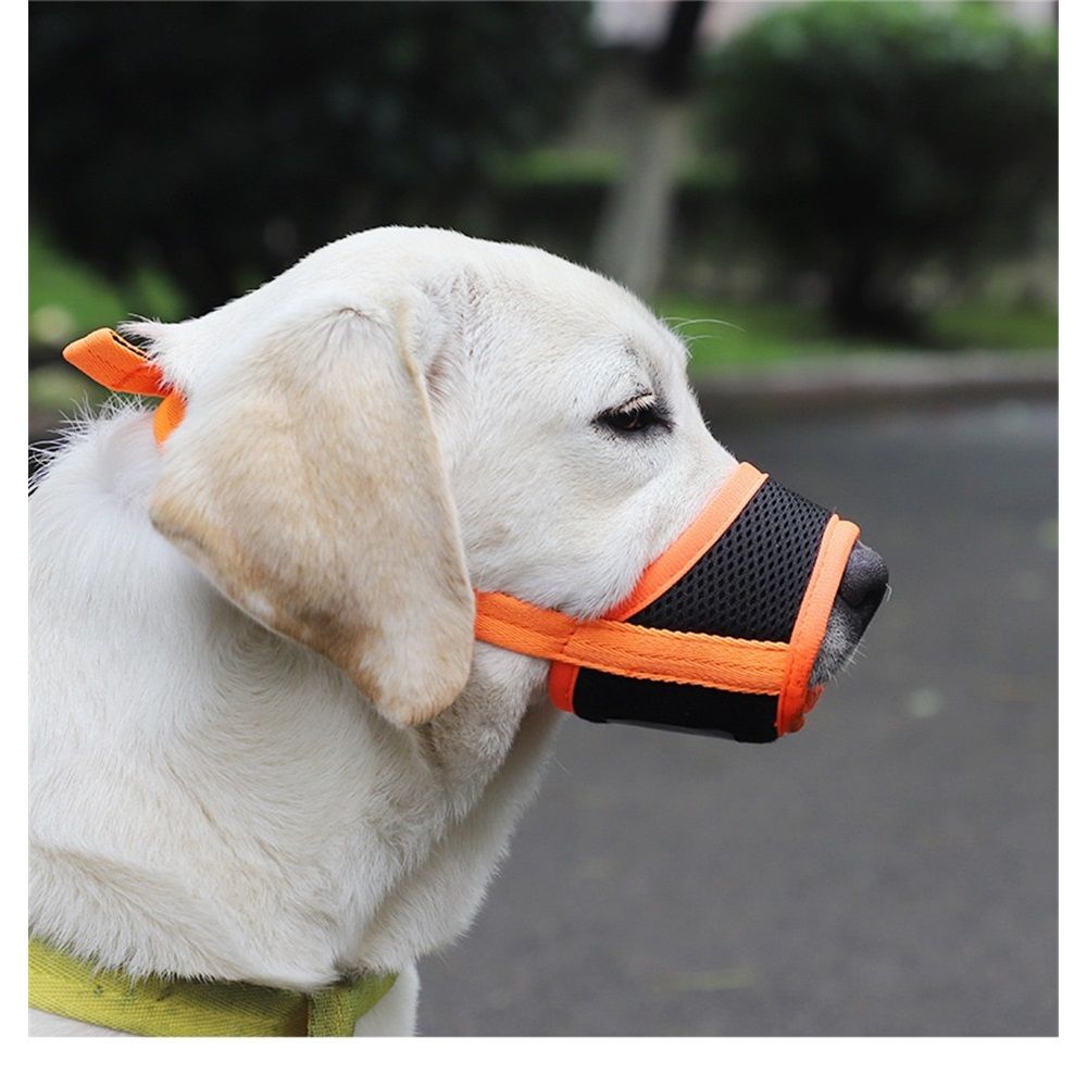 2 pack Dog Muzzle Anti Biting Barking and Chewing with Comfortable Mesh Soft