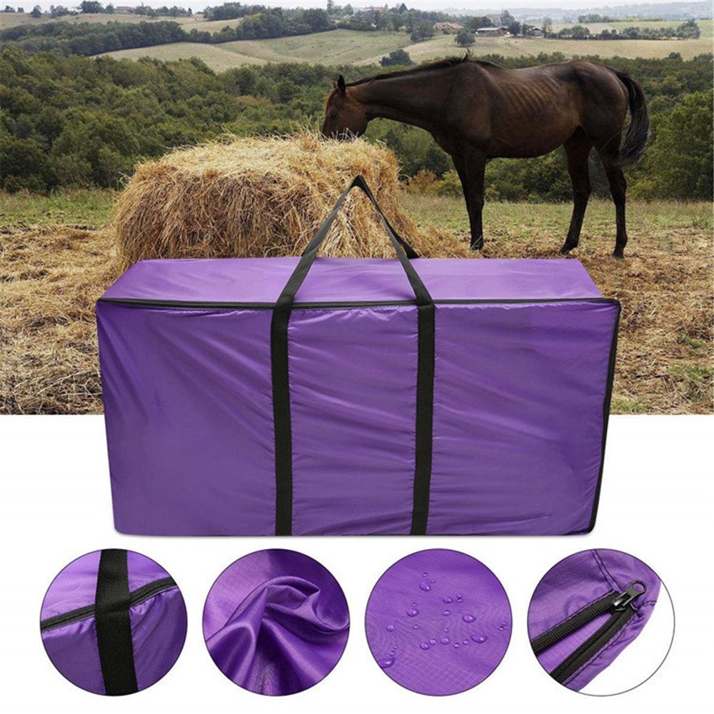 Hay Bale Storage Bag, Horse and Livestock Hay Bale Bag, Large Tote Waterproof view 2