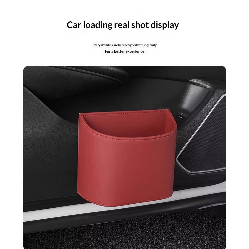 Car Trash Can,Mini Car Trash Bin for SUV and Truck, Automotive Trash Can for view 5