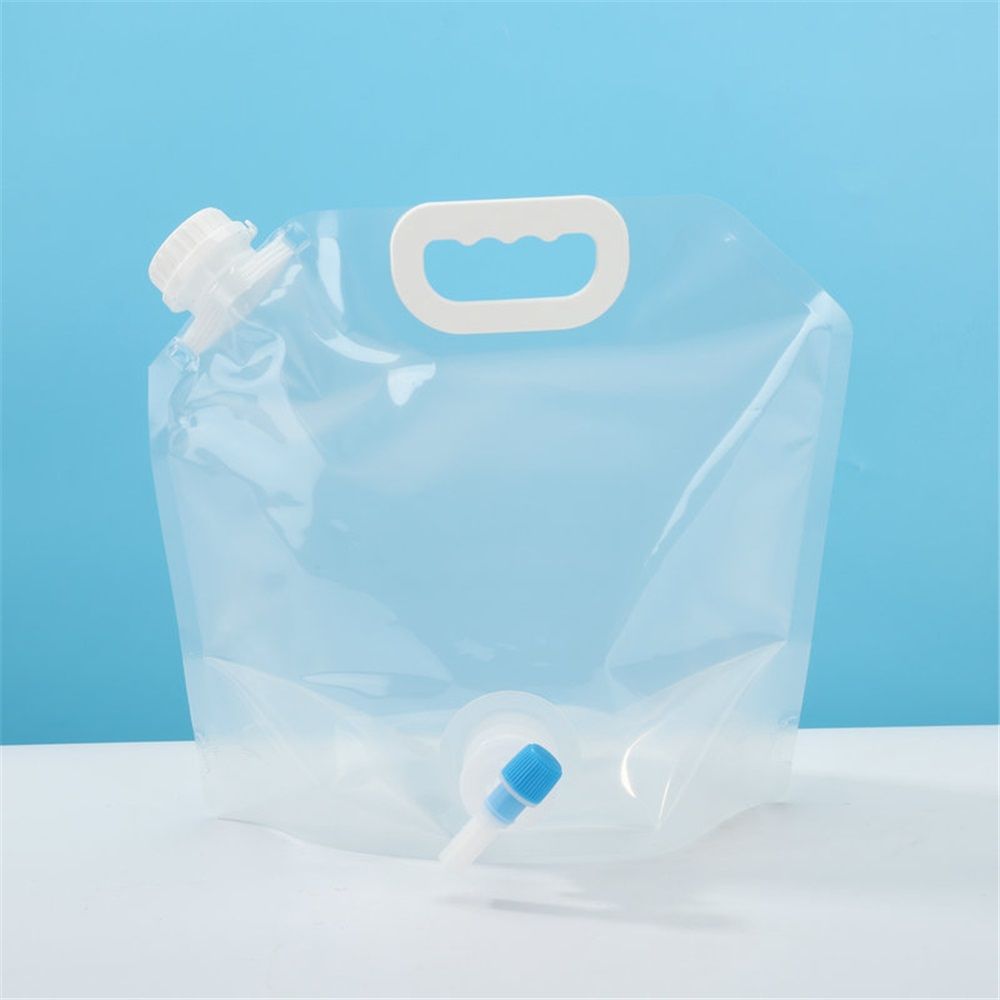 2 pack Collapsible Water Container Bag Outdoor Water Grade Water Jug Folding view 2