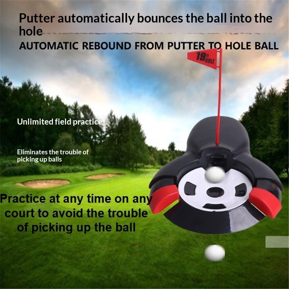Golf Automatic Putting Ball Return Cup ，Putting Practice Automatic Putting view 2