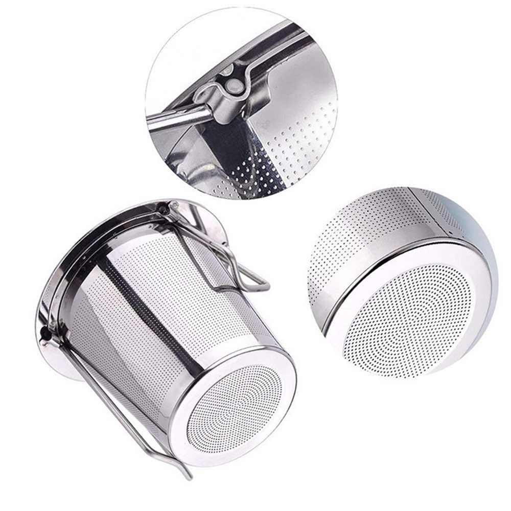 2 Pack Tea Infuser, Stainless Steel Extra Fine Mesh Tea Strainer for Loose view 4