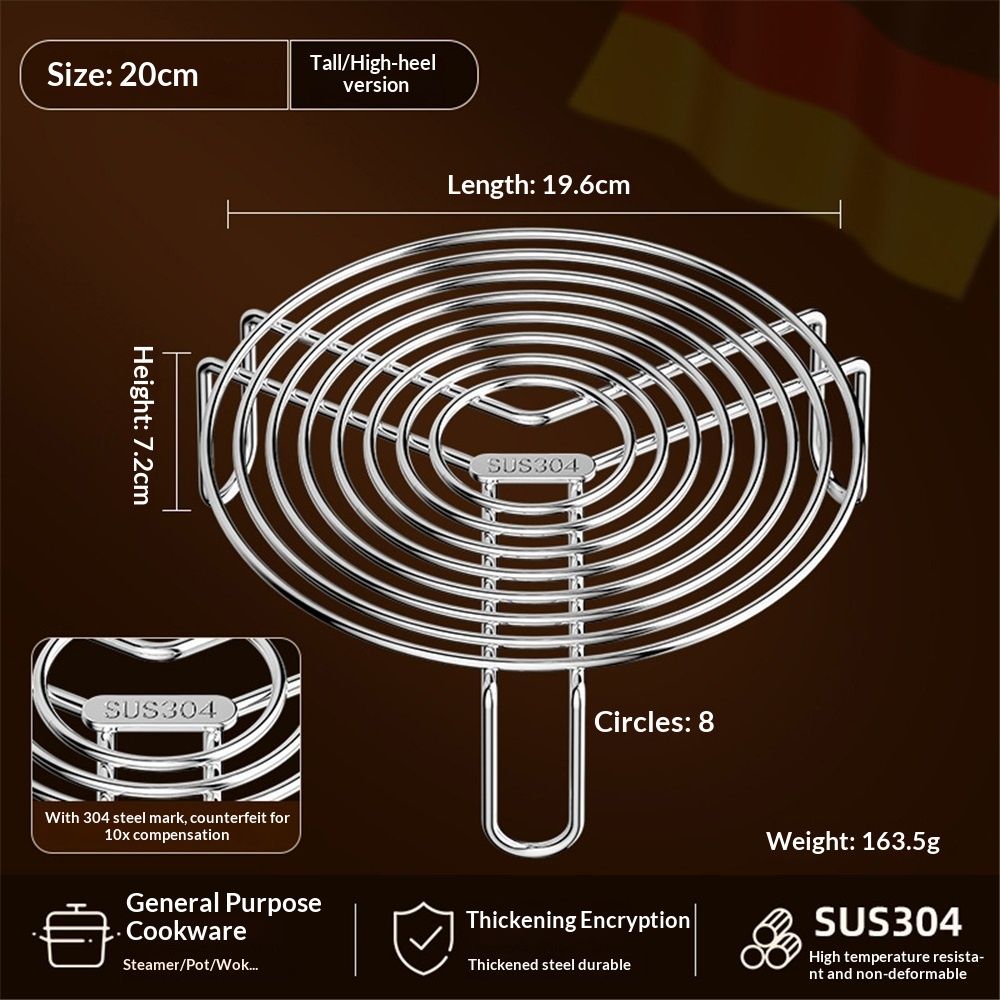 Round Steamer Rack and Cooling Rack view 5