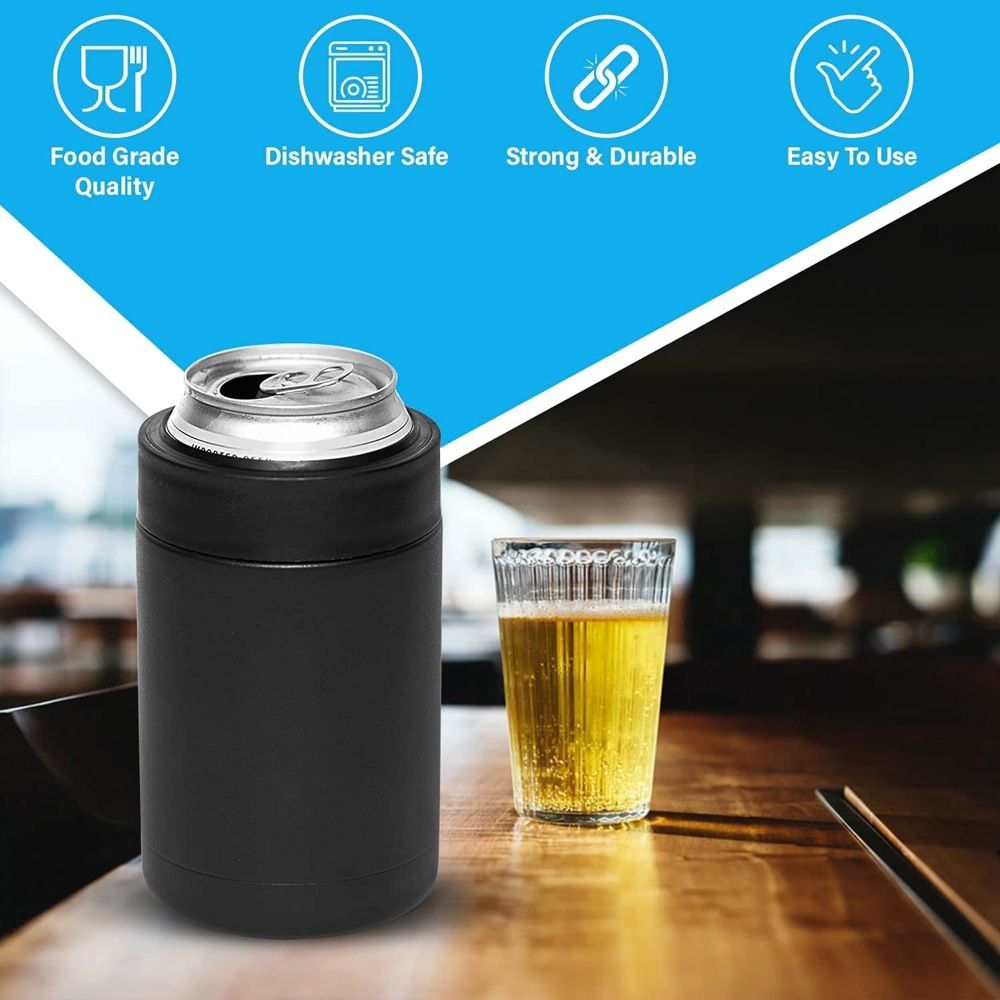 Frosty Beer Holder,2 Go Vacuum Insulated Double Walled Stainless Steel Beer view 3