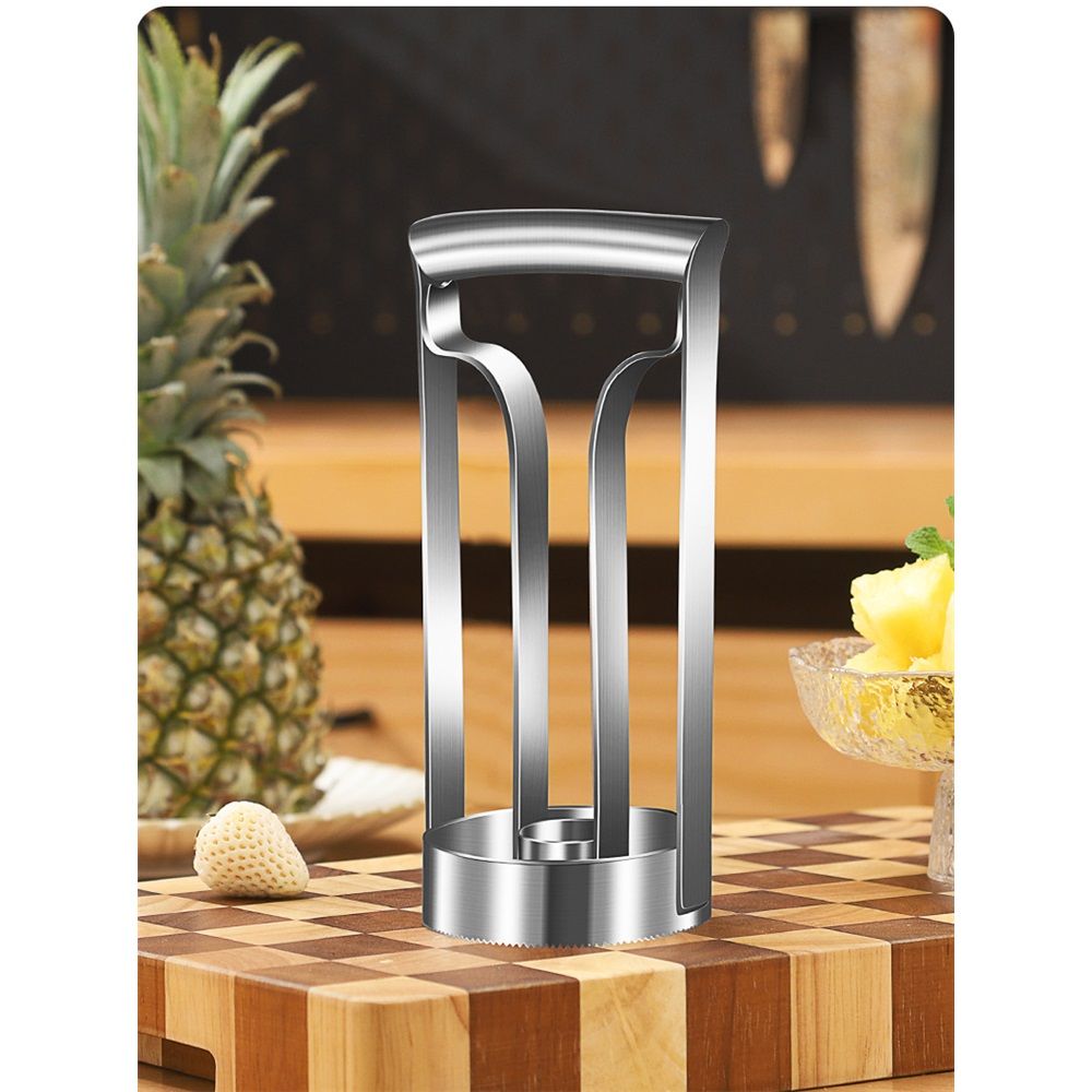 Pineapple Corer Large Stainless Steel Pineapple Corer Peeler Pineapple Cutter view 4