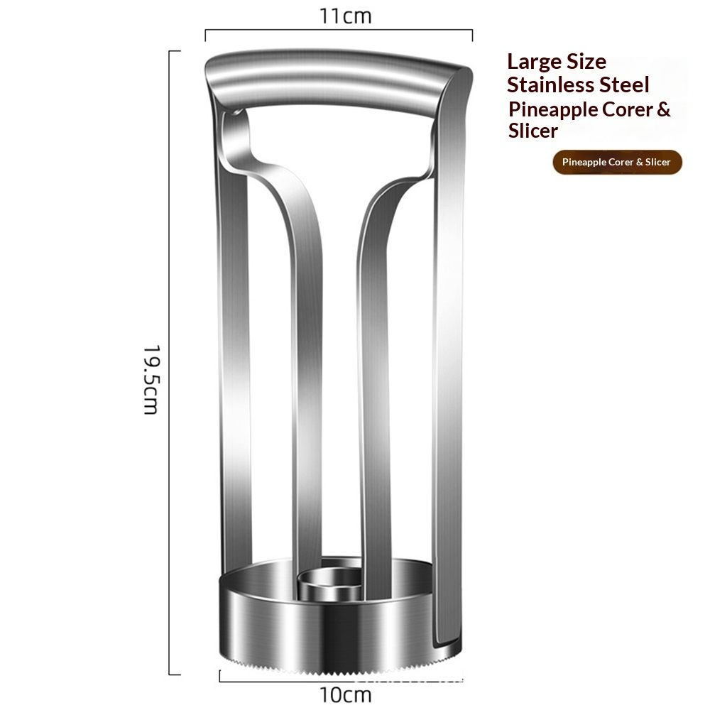 Pineapple Corer Large Stainless Steel Pineapple Corer Peeler Pineapple Cutter view 5