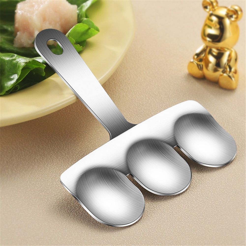 Meatball Maker Tool, 304 Stainless Steel Kitchen Manual Non Stick Meatball view 2