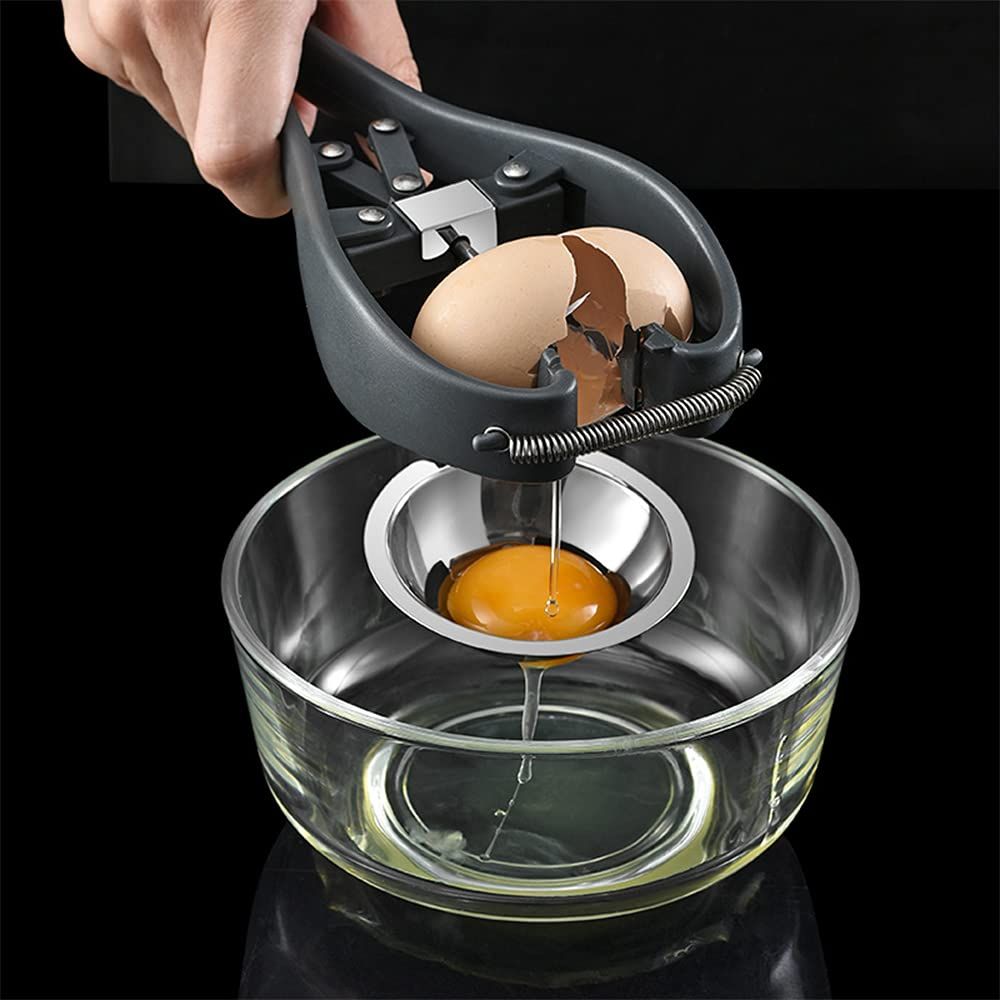 Egg Cracker,l Egg Opener, Automatic Egg Cracking Tool, Easy Eggshell view 3