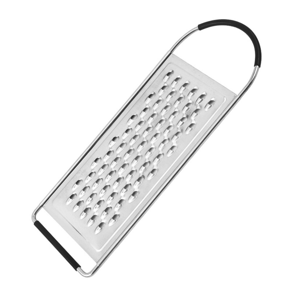 Metal Stainless Steel Extra Course Handheld Non Slip Flat Grater Ideal for