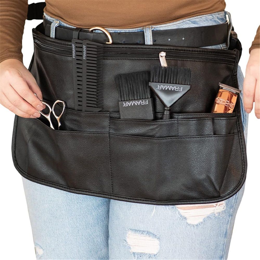 Salon Hairstylist Waist Belt with Shears Pouch