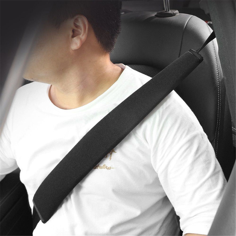 2 pack Extra Long Seatbelt Cover Super Soft Furry for Adults Kids Women & Men