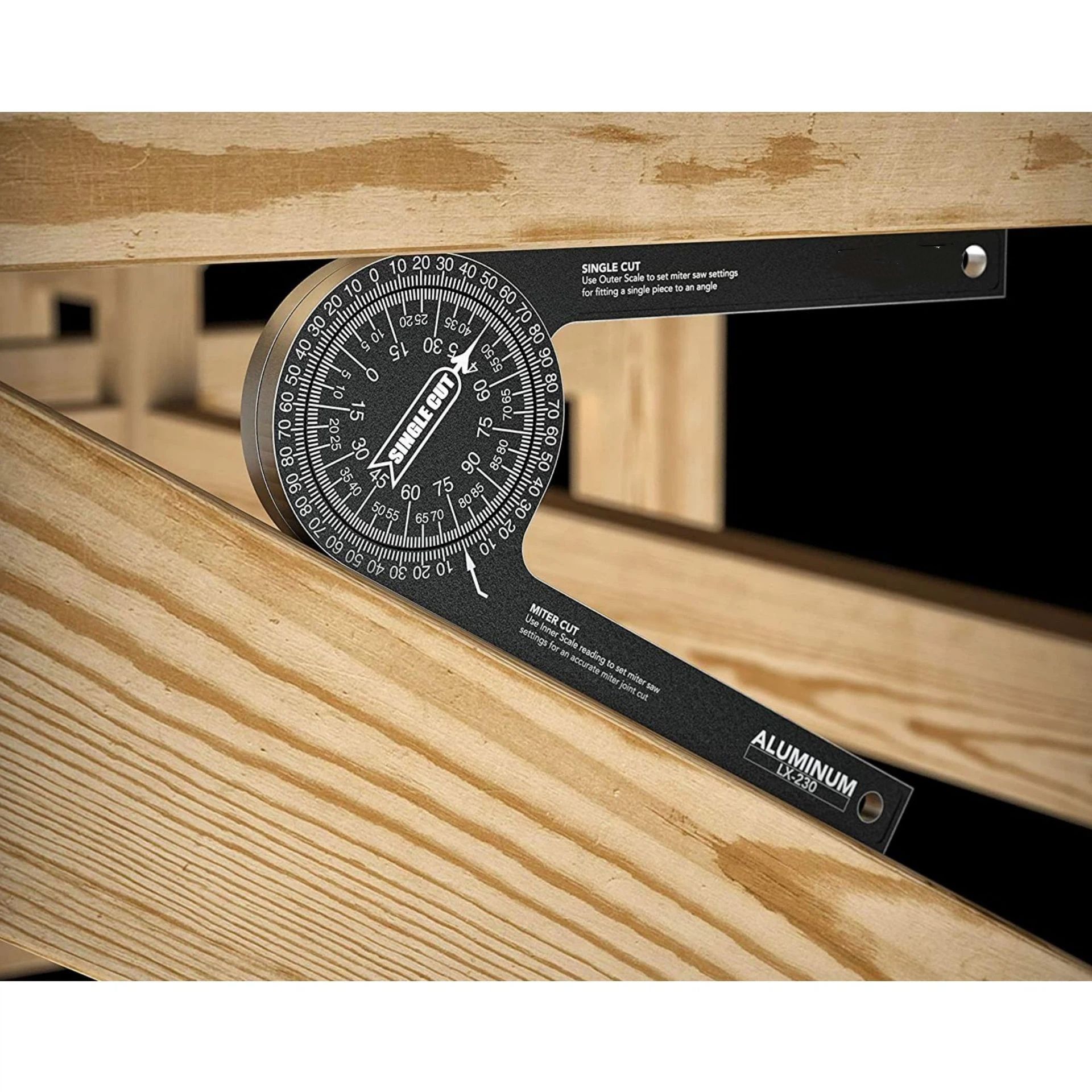 Aluminum Miter Saw Protractor view 3