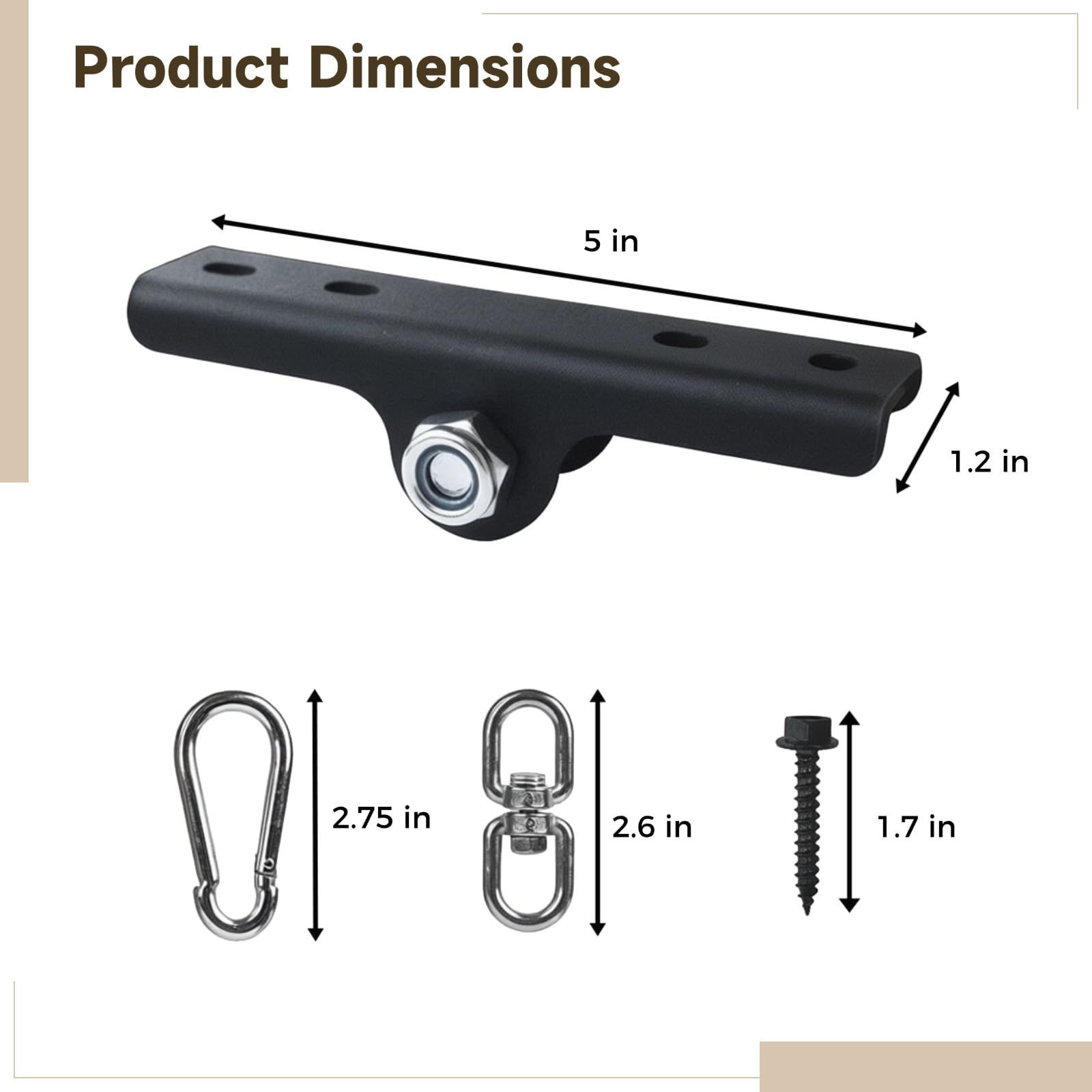 360° Swivel Heavy Bag Mount For Punching Bag Hanger. Heavy Bag Hanger For Yoga view 3