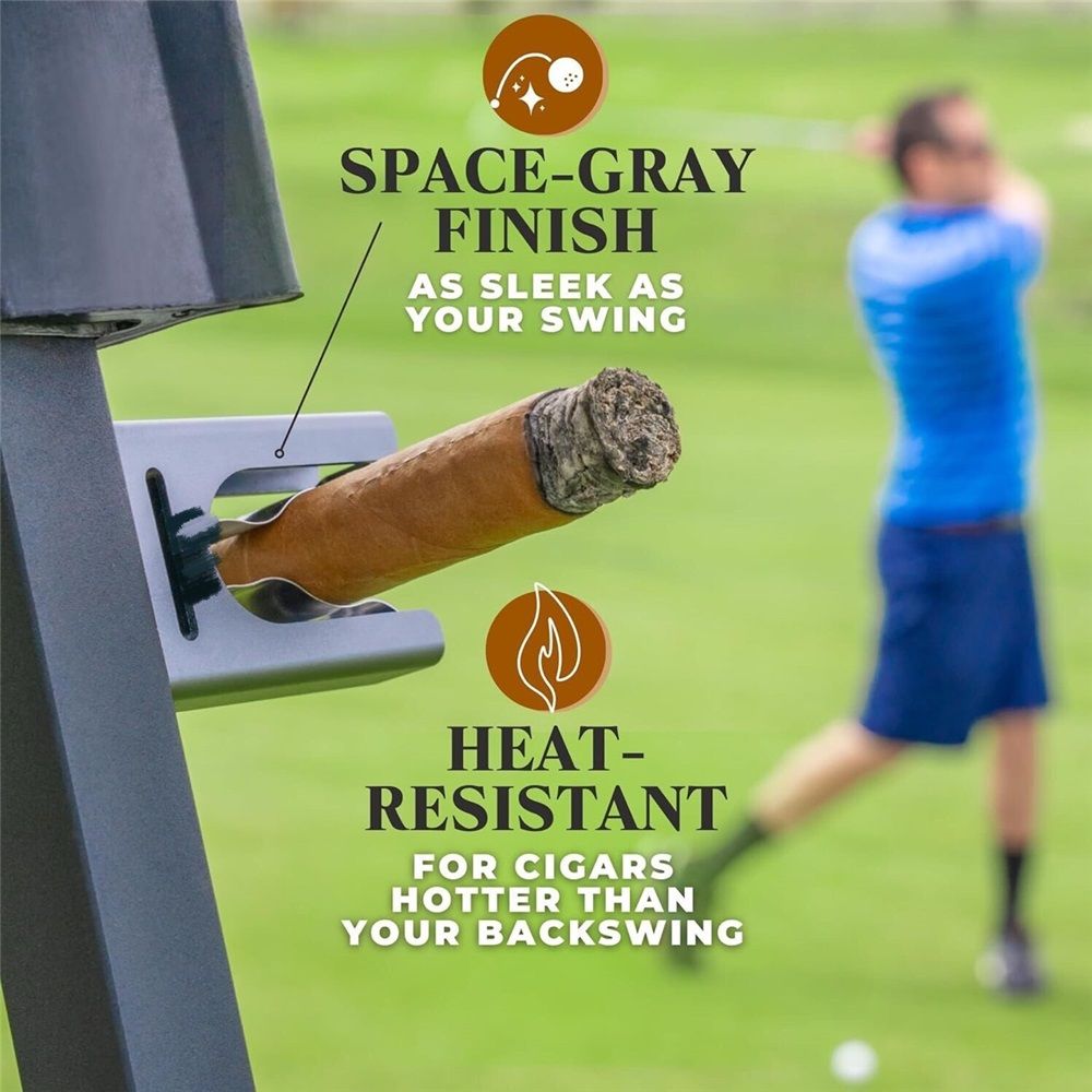 Cigar Holder for Golf Cart view 5