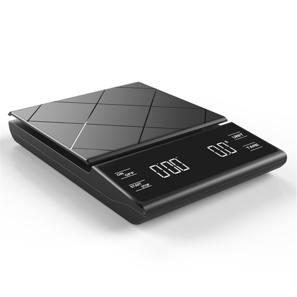 Digital Multifunction Weighing Scale with 3kg/0.5g High Precision - Pour Over
